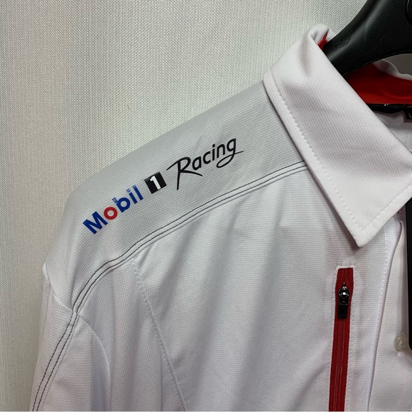 12 available Mobil 1 Racing Golf Shirt Polo - Picture 2 of 8